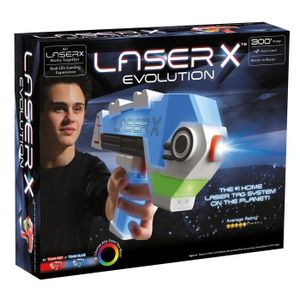 PISTOLET BILLE MOUSSE Ensemble unique Laser X Evolution Blaster a infrarouge