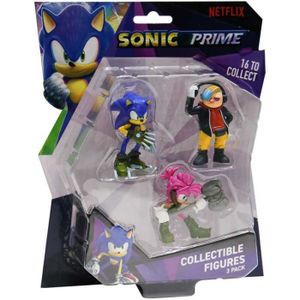FIGURINE - PERSONNAGE Pack de 3 figurines Sonic prime
