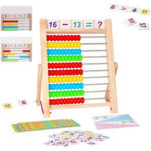 JEU D'APPRENTISSAGE Table de Multiplication en Bois,Numéros Consécutif