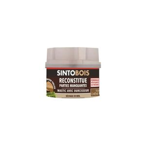 SINTO - Pâte à bois à l'eau Sintobois chêne clair tube de 250g
