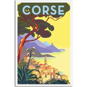 Affiche ancienne de DELLEPIANE Corse 
