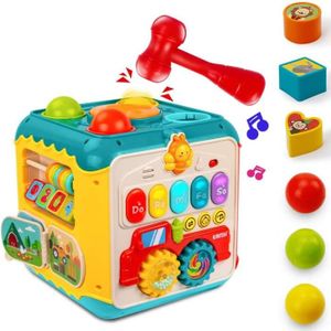 TABLE JOUET D'ACTIVITÉ Cube d'Activité Jouet Musical pour Bébé ,Éducatifs