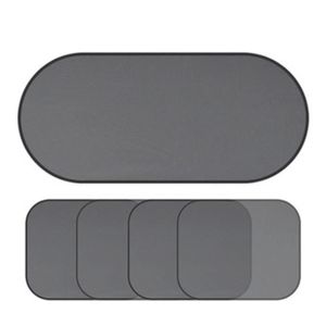2 pare-soleil transparents et 2 pare-soleil semi-transparents pour SUV protection contre les UV pour b/éb/és animaux de compagnie fen/êtres lat/érales camionnette Pare-soleil de voiture pour enfants