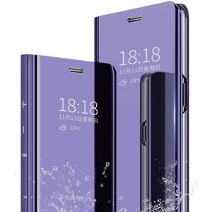 HOUSSE - ÉTUI Etui pour OnePlus 7T Miroir Smart Flip Cover Fonct