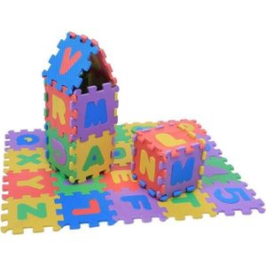 36 PCs bébé enfants alphanumériques puzzle éducatif blocs enfant jouet infantilI 