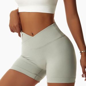 SHORT DE SPORT Short,Shorts de yoga sans couture pour femmes,collants de sport,shorts de fitness sexy,shorts - Light Grey