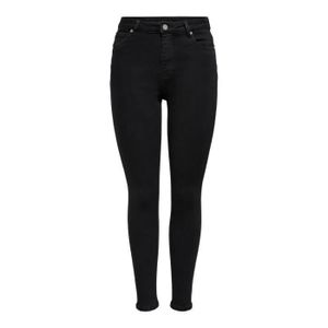 Jean noir taille haute femme Cdiscount