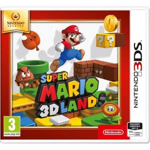 JEU 3DS SHOT CASE - Super Mario 3D Land Nintendo Selects J