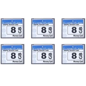 CARTE MÉMOIRE 6X Professional Carte Mémoire Compact Flash 8 Go (