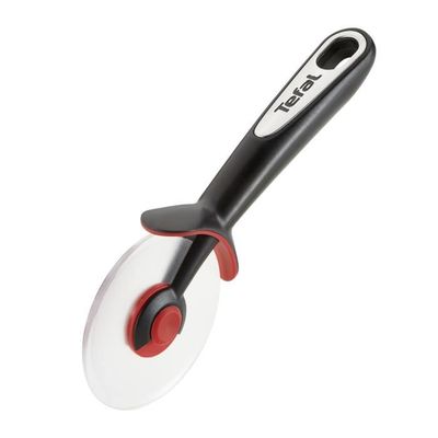 Ciseaux à Pizza Avec Spatule Amovible Vutyvve - Lames Inox 27cm Multifonction Cuisine Gris/Orange
