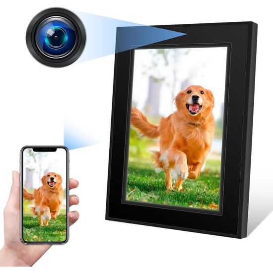 Mini Caméra Espion WiFi 1080P Invisible - Surveillance HD Intérieur/Extérieur - Vision Nocturne - Facile à Installer