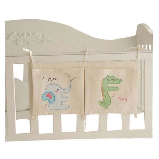 Coton Lit Bebe Sac Lit Bebe Pochette De Rangement Sac A Langer Accrocher Le Sac Cdiscount Pret A Porter