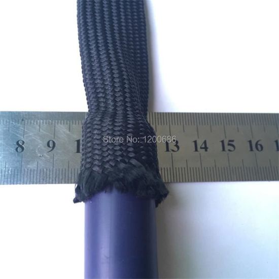 Manchon De Protection Nylon 7,5 M – Gaine Ignifuge Pour Tuyau Hydraulique, Câbles De Soudage TIG/MIG