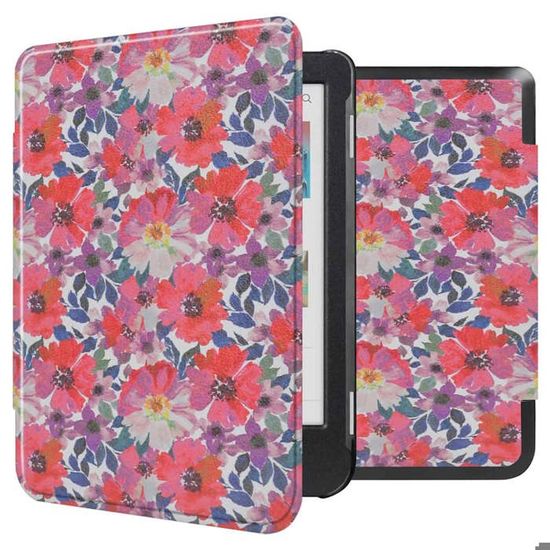 Coque Pour Kobo Clara Colour/Clara BW - Étui Rigide Violet, Polyuréthane, Neuf, Compatibilité Exacte