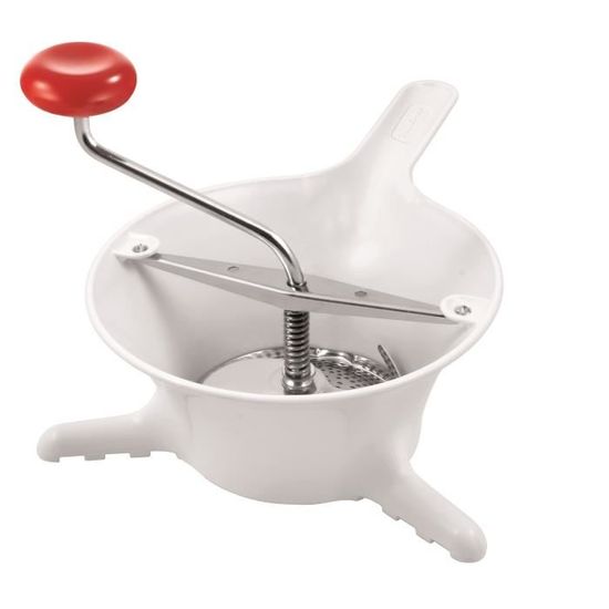 Moulin à Légumes Rotatif Moulinex Vintage - Blanc, 2 Lames - Doucement Utilisé