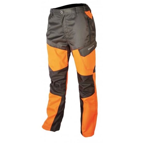Pantalon chasse traque orange clearance