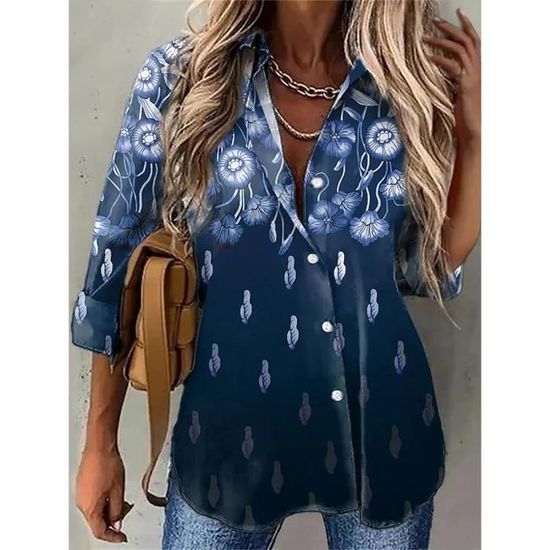 EBTOOLS chemise à manches courtes pour femmes Femmes été hauts col en V EBTOOLS chemise à manches courtes pour femmes Femmes été hauts col en V