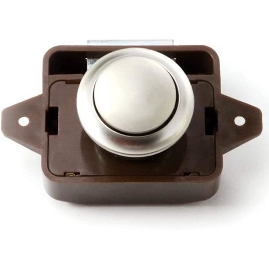 VERROU D'ARMOIRE DE Camping-car Sécurisé Avec Bouton-poussoir Bouton-poussoir EUR 22,12