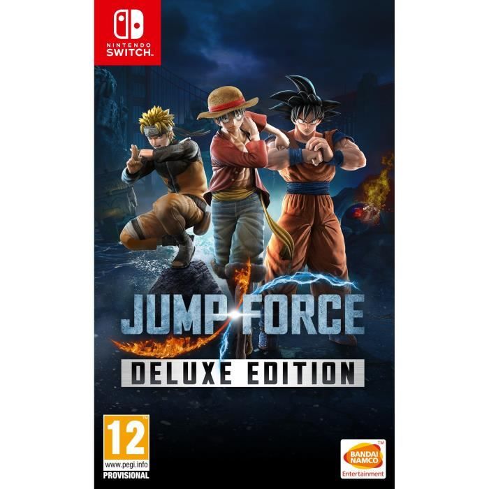 Jump Force Edition Deluxe Jeu Nintendo Switch Cdiscount Jeux Video