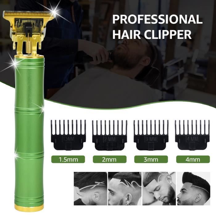 7MAGIC® Tondeuse Cheveux Hommes,Tondeuse Barbe Electriques Professionnelle, Sans Fil Tondeuse à Cheveux Rasoir Barbe