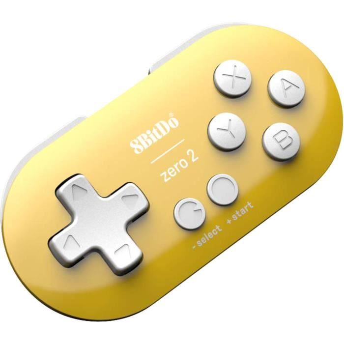 8bitDo Manette Bluetooth Zero 2 Yellow Edition Neuf - vue 4