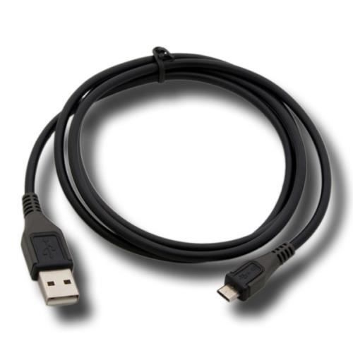 Pour SAMSUNG Galaxy S5 Mini : Cable Usb Noir Type Micro Usb Synchro Et Charge