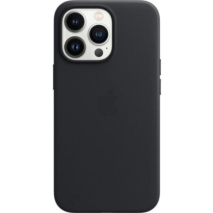 APPLE iPhone 13 Pro Coque en cuir avec MagSafe - Midnight