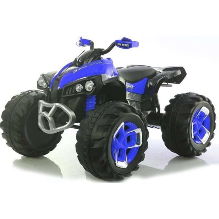 QUAD électrique pour enfant 12v Bleu - Moto électique pour enfant avec batterie