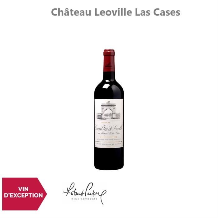 Château Leoville Las Cases Rouge 2015 - 75cl - Appellation AOC Saint-Julien - Vin Rouge de Bordeaux - 17.5-20 Jancis Robinson -