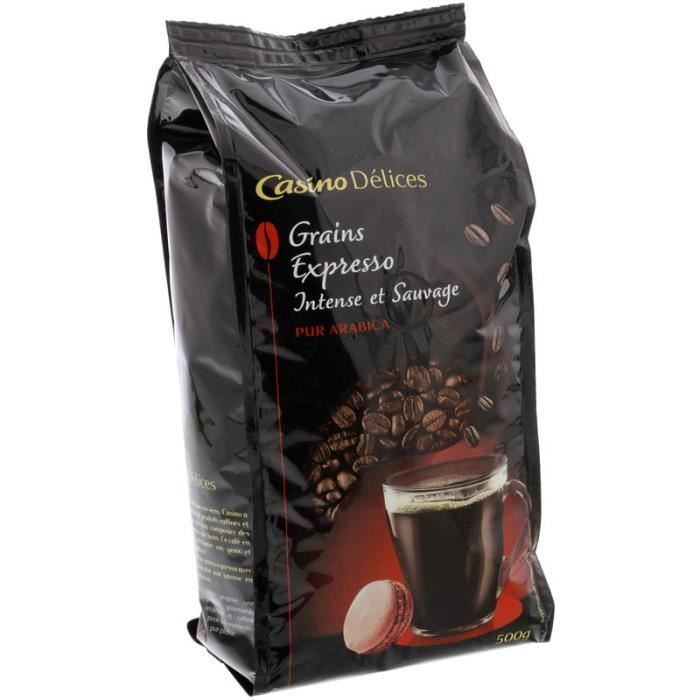 CASINO Café en grain Expresso - 500 g