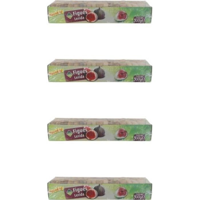 [Lot de 4] Figues sèches Lerida - 500g par parquet