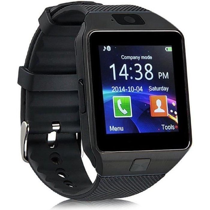 Montre Connectée compatible Crosscall TREKKER-M1 CORE - MELELILYA® Smart Watch Bluetooth avec Caméra - compatible Samsung Huawei