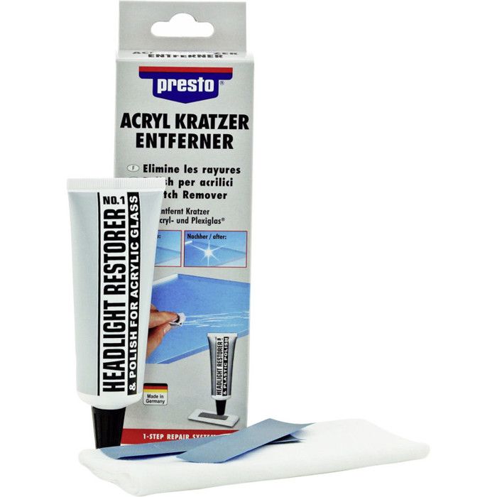 Kit efface rayures pour plastique