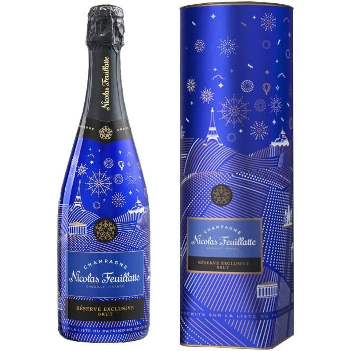 Champagne Nicolas Feuillatte - Réserve exclusive Brut édition limitée-French Impertinence- - Sous coffret c29