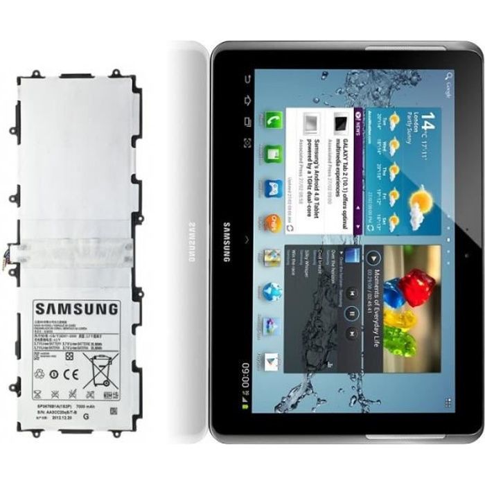 Batterie pour Samsung Galaxy Tab 10.1 / Galaxy Tab 2 10.1 / Galaxy Note 10.1 (7000mAh)
