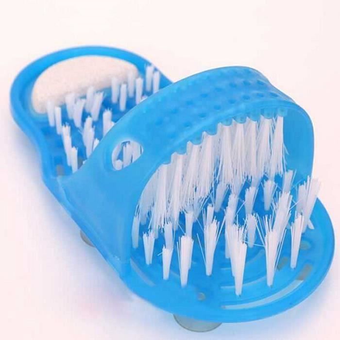 1 Pièce Pied Masseur Anti-dérapant Douche Pieds Laveur Brosse Nettoie Salle De Bains Exfolie Chaussures Pour Pied Soins de Santé