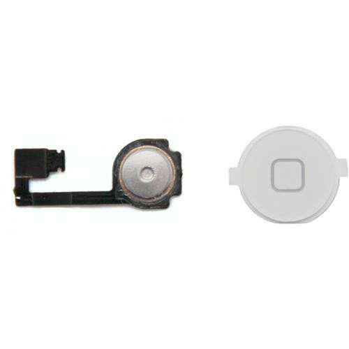 Accessoires pour mobile iPhone 4 - Bouton 'Home' Blanc