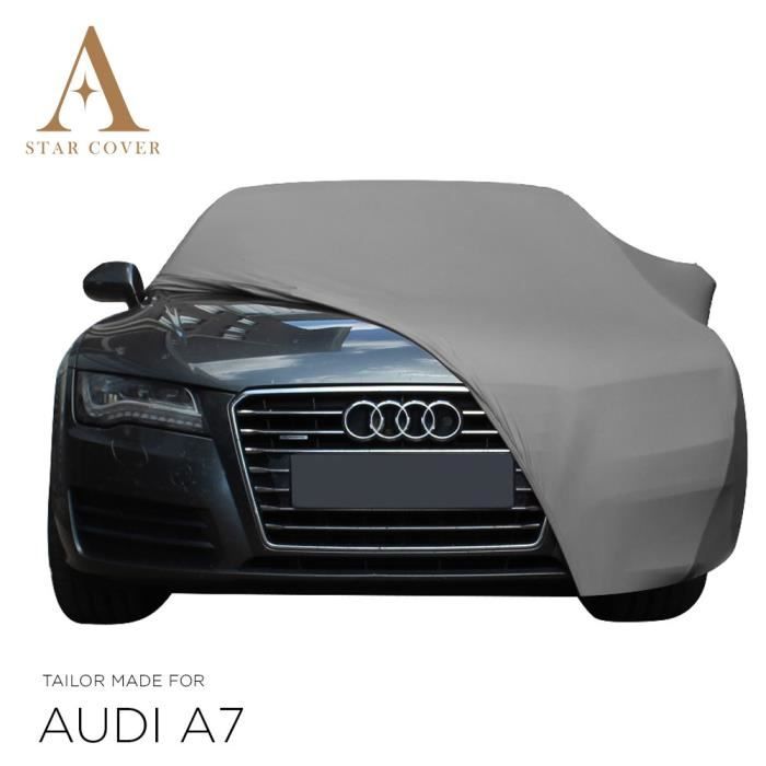 AUDI A7 BÂCHE DE PROTECTION POUR INTÉRIEUR GRIS COUVERTURE DE VOITURE CARCOVER