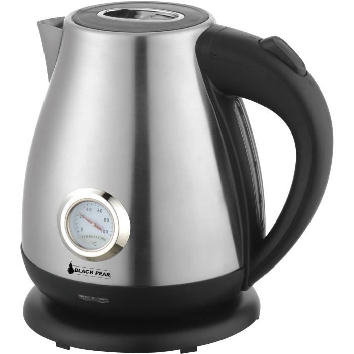 BLACKPEAR - BSF 1782 - Bouilloire 1,7 Litres - 2200 Watts Max - Base pivotante 360°