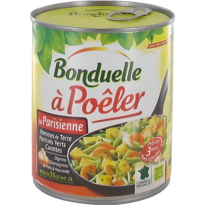 Légumes à poêler la parisienne Bonduelle - 600g