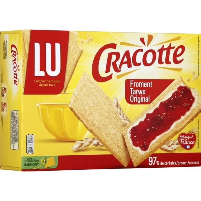 Biscuits froment original 250 g Cracotte