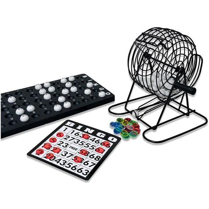 Deluxe - 606108011 - Jeu classique - Bingo: Jeux et Jouets
