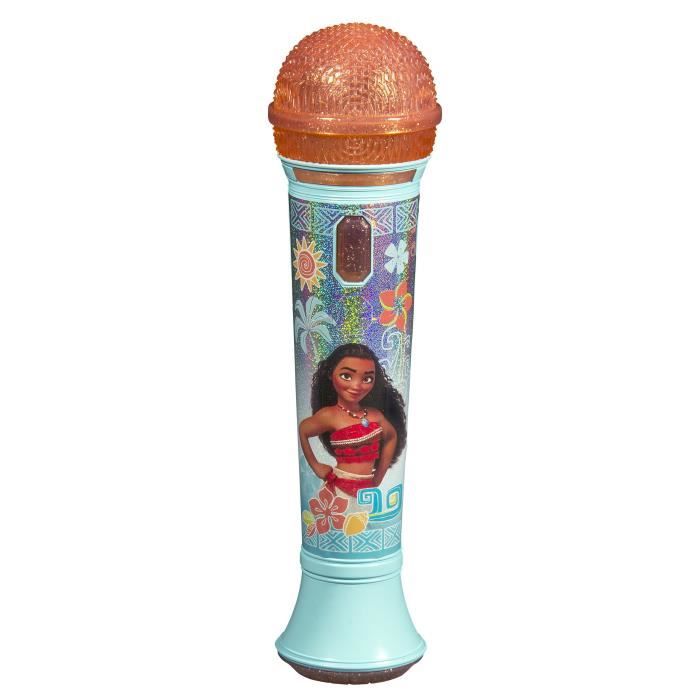 VAIANA Micro Karaoké - Effets sonores et lumineux pour enfant