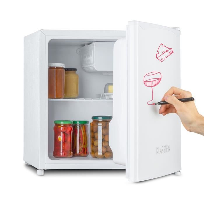 Klarstein Spitzbergen Aca - mini Réfrigérateur 40 litres , compartiment freezer - blanc