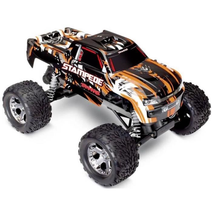 Traxxas Stampede orange brushless 1:10 Auto RC électrique Monstertruck propulsion arrière prêt à fonctionner (RtR) 2,4