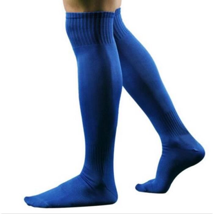 Chaussettes de Football Long pour Hommes 43/47-bleu