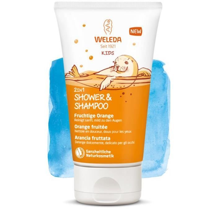 Savon et shampoing Kids Orange fruitée - WELEDA UNIQUE ORANGE