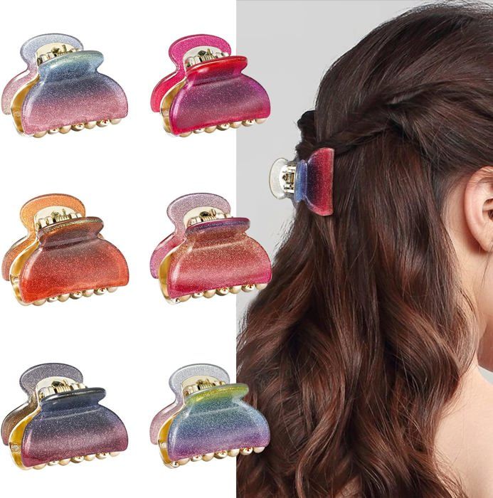 Kit 56 Pièces Accessoires Cheveux Fille - Pinces Bonbon Colorées Avec Motifs - Enfants Et Ados