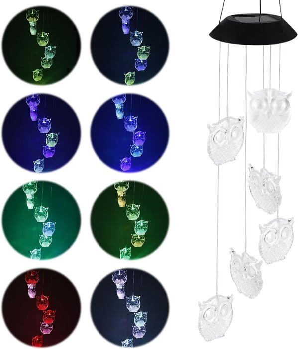 Lot De 12 Carillons éoliens Transparents Avec Anneaux Transparents Pour Carillon éolien - Pour Extérieur, Maison, Jardin, Terrasse