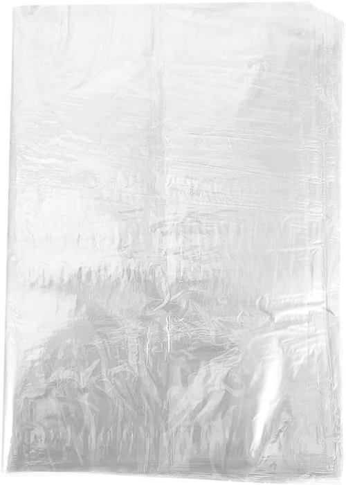 Lot De 100 Sacs Rétractables PVC Transparent Bleu 14x8 Pouces - Film Thermorétractable